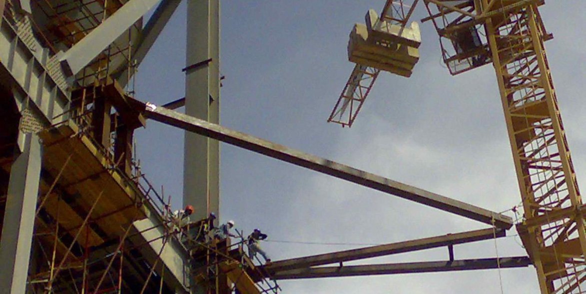 CRANE TIES FOR PREHEATER TOWER (CEMENT PLANT)