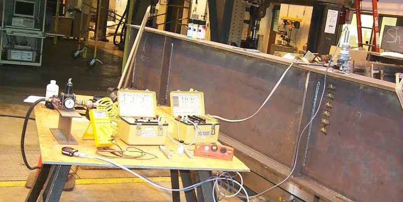 RESIDUAL STRESS MEASUREMENTS OF HIGH PERFORMANCE STEEL BRIDGE GIRDER